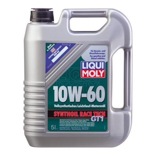 LiquiMoly Synthoil Race Tech GT1 SAE 10W-60 (1 Liter) #LM2068 – TuneRS Mall