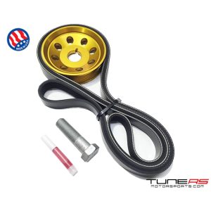 TRS Porsche 4" Crankshaft under drive pulley kit - M96 M97 - TRSUDPM9697