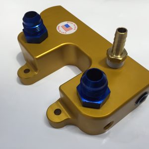 TRS Porsche Heat Exchanger Delete Plate - M96 M97