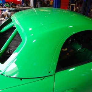 TRS 986 Boxster Fiberglass Roof Skin