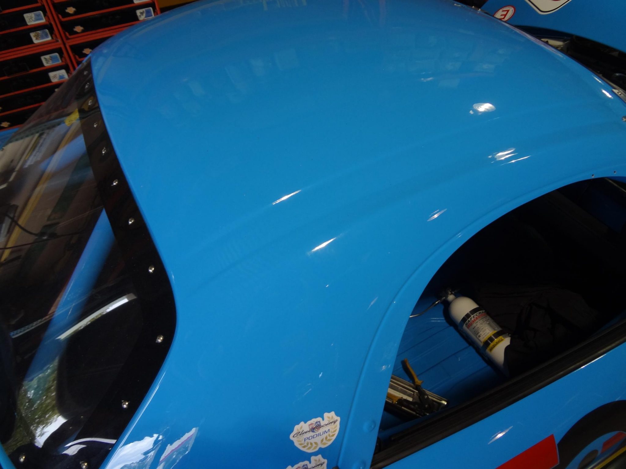 TRS 986 Boxster Fiberglass Roof Skin - Image 6