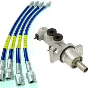 Porsche 997 / 987 Braided Brake Line & Master Cylinder Upgrade Kit