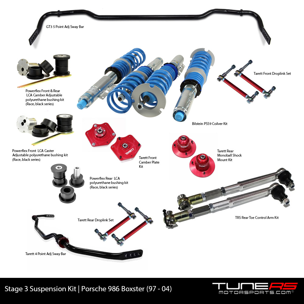 Stage 3 Suspension Upgrade | Porsche 986 Boxster