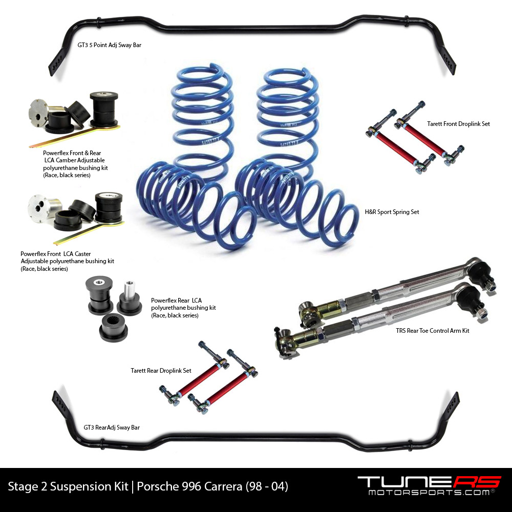 Stage 2 Suspension Upgrade | Porsche 996 Carrera