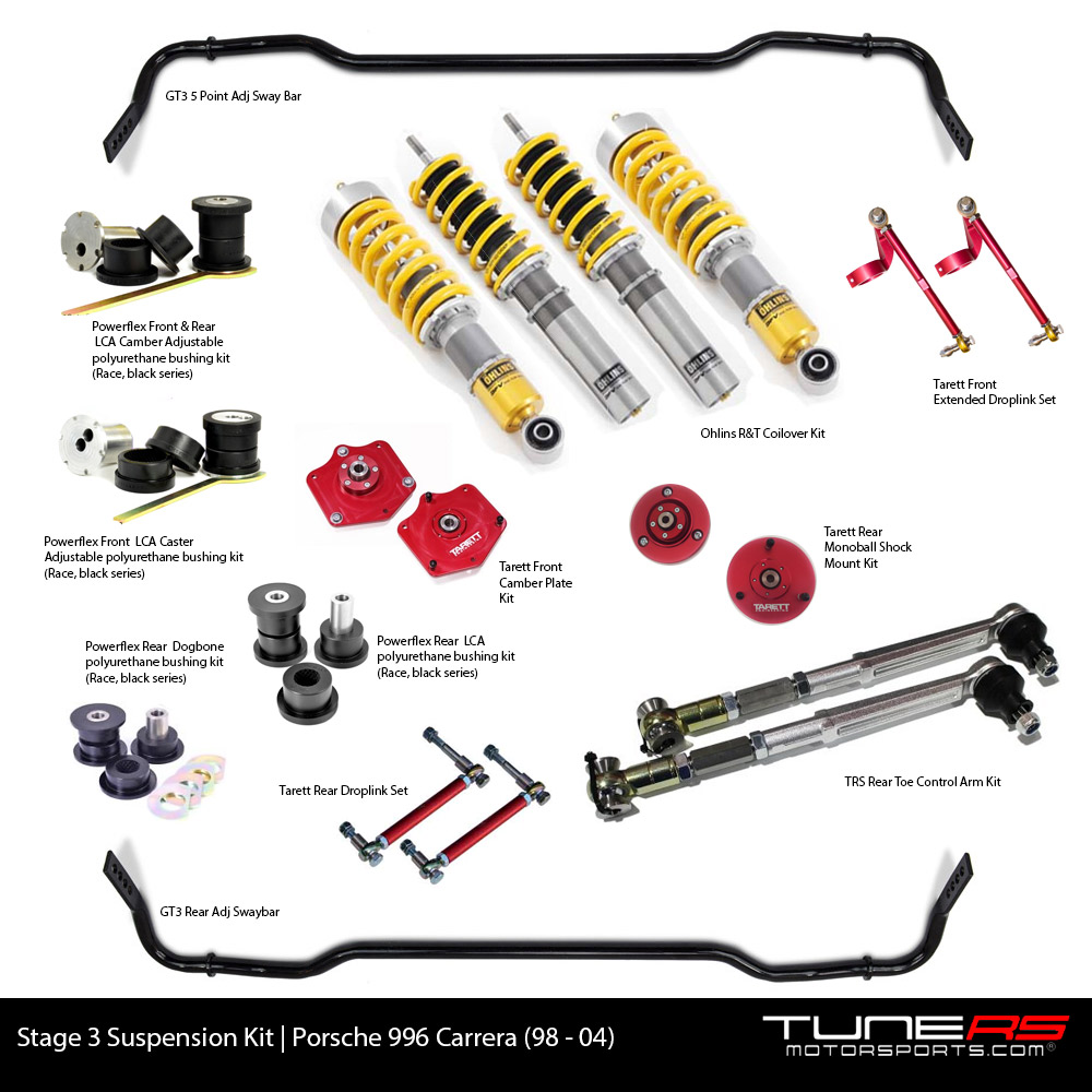 Stage 3 Suspension Upgrade | Porsche 996 Carrera