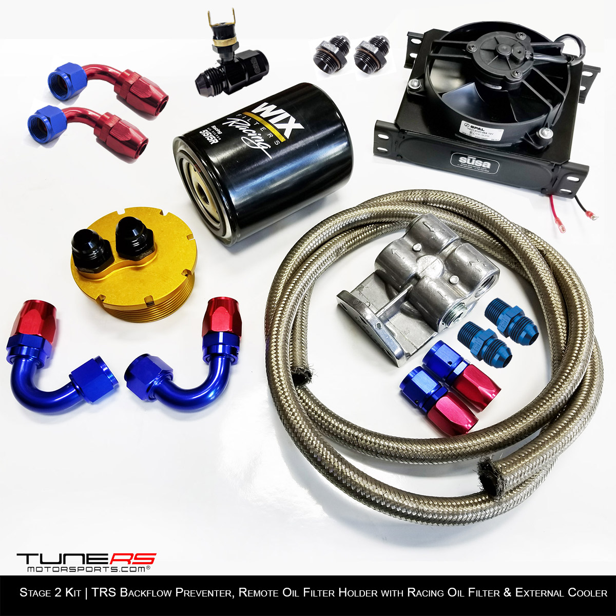 TRS Backflow Preventer (BFP) Remote Filter Adapter Kit - Stage 2 w/Cooler