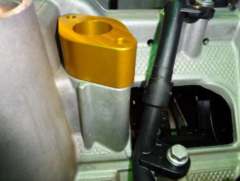 Install the pickup spacer and O-ring — photo 2