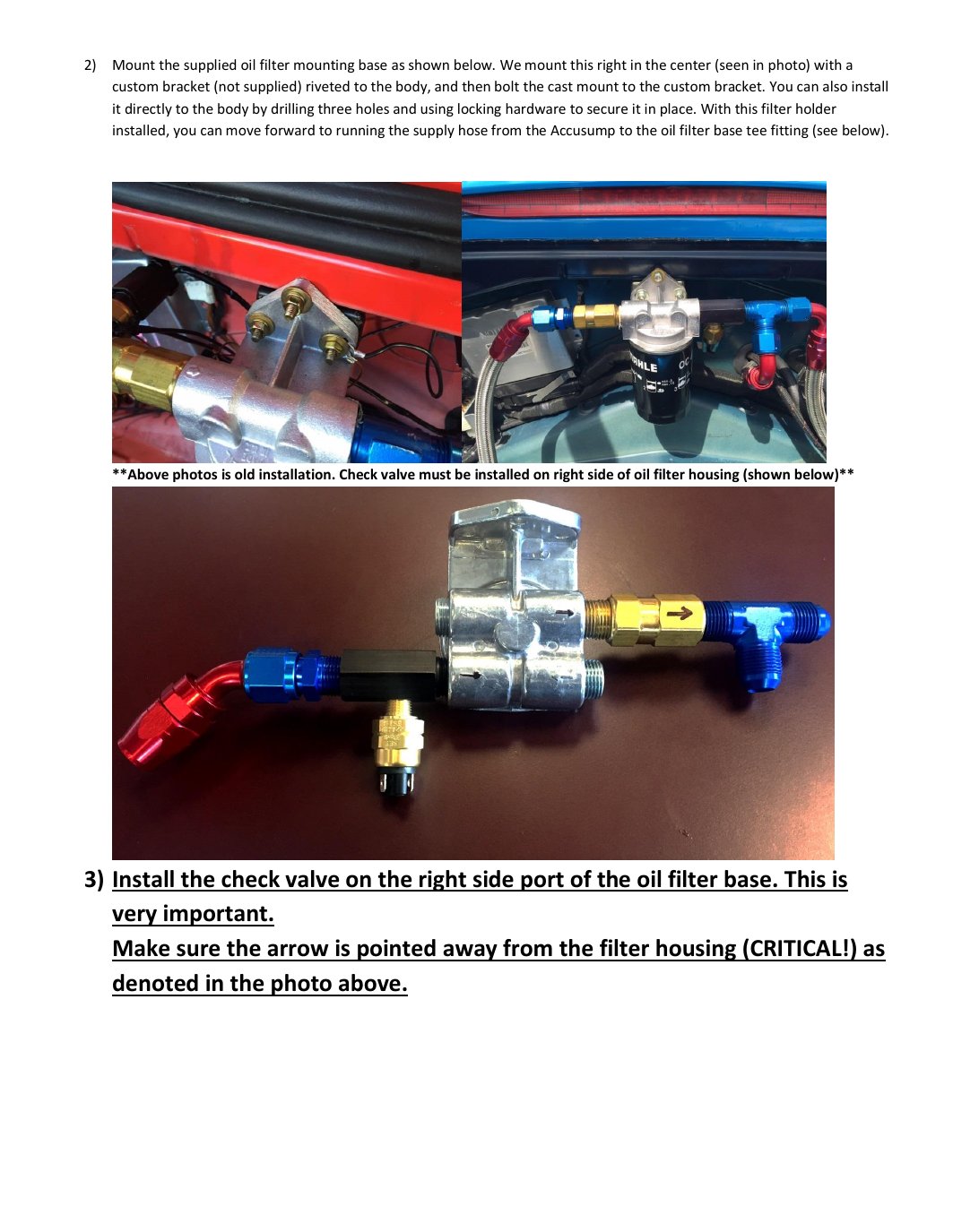 Original instruction sheet, page 2