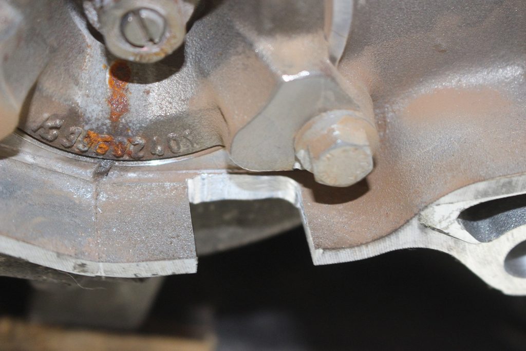 Remove debris and finish the notch — photo 2