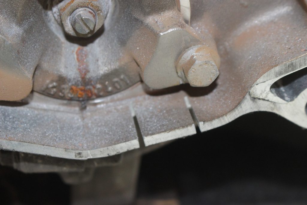 Cut the bell-housing notch — photo 3