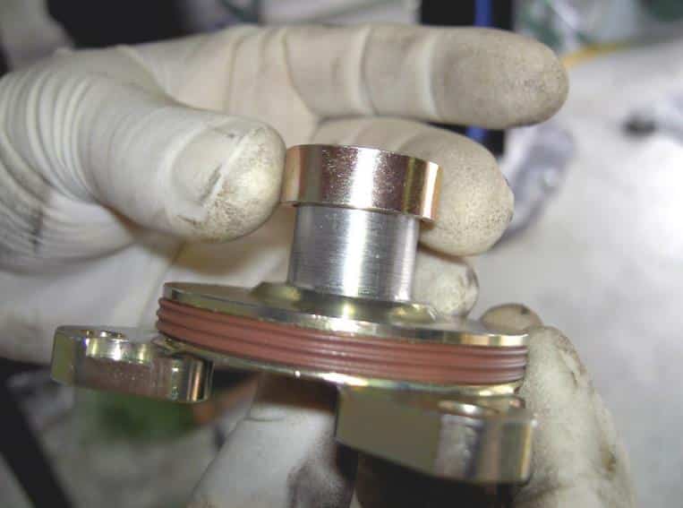 Fit the correct spacer ring — photo 1