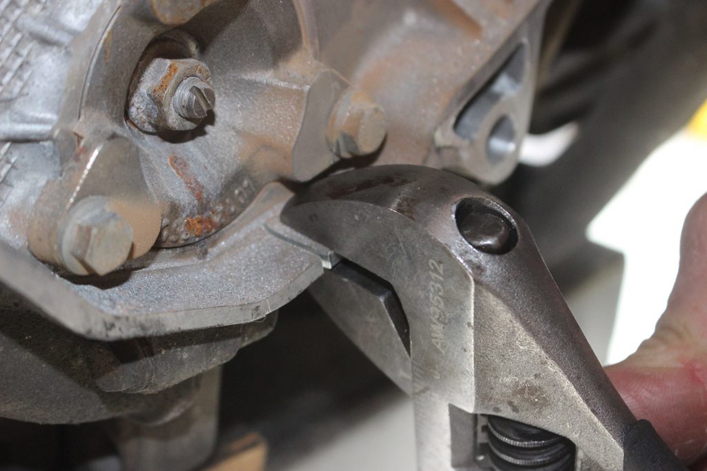 Cut the bell-housing notch — photo 4